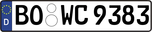 BO-WC9383