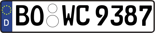BO-WC9387