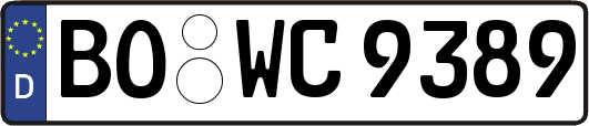 BO-WC9389