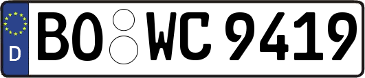 BO-WC9419