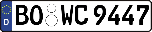 BO-WC9447