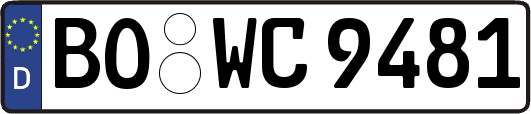 BO-WC9481