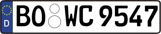 BO-WC9547