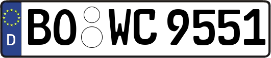 BO-WC9551