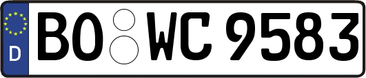 BO-WC9583