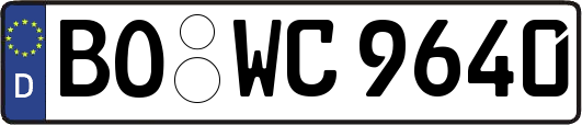 BO-WC9640