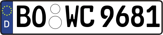 BO-WC9681