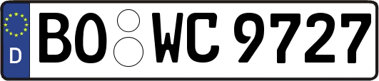 BO-WC9727