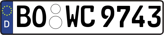 BO-WC9743