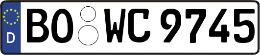 BO-WC9745