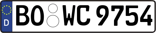 BO-WC9754