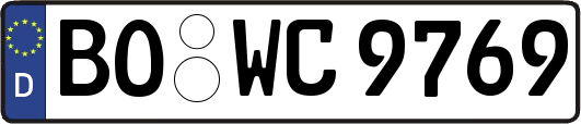 BO-WC9769