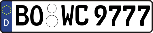 BO-WC9777