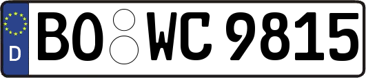 BO-WC9815