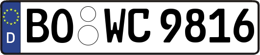 BO-WC9816