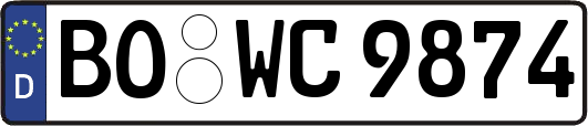 BO-WC9874