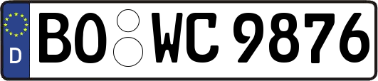 BO-WC9876