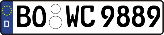 BO-WC9889