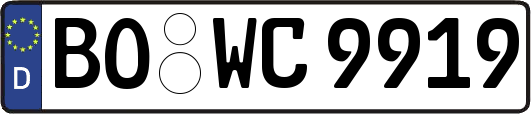 BO-WC9919