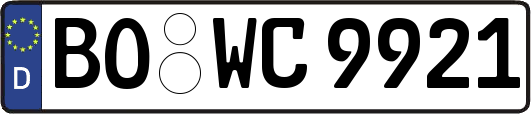 BO-WC9921