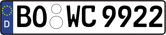 BO-WC9922
