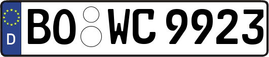 BO-WC9923