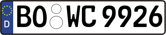 BO-WC9926