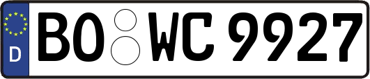 BO-WC9927