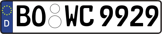 BO-WC9929