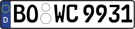 BO-WC9931