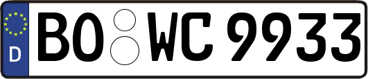 BO-WC9933
