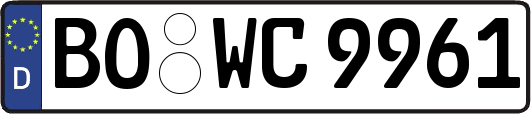 BO-WC9961