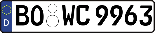 BO-WC9963