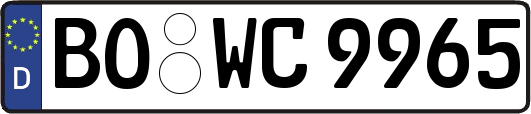 BO-WC9965