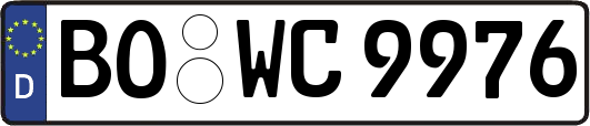 BO-WC9976