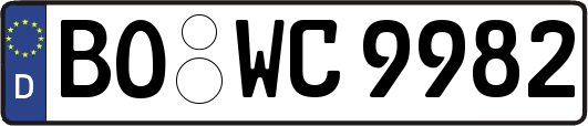 BO-WC9982