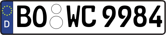 BO-WC9984