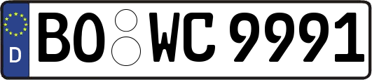 BO-WC9991