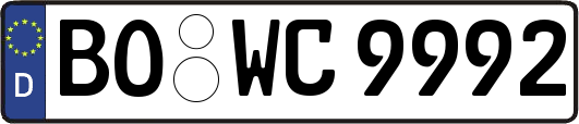 BO-WC9992