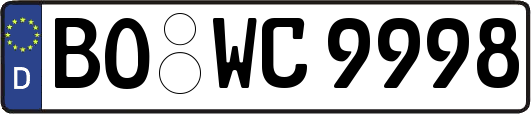 BO-WC9998