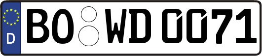 BO-WD0071
