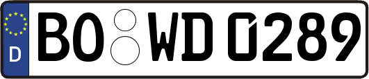 BO-WD0289