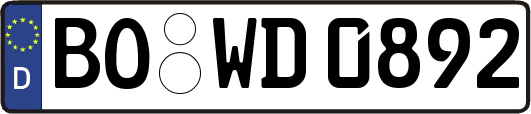 BO-WD0892