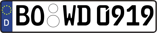 BO-WD0919
