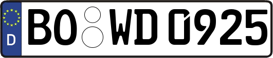 BO-WD0925