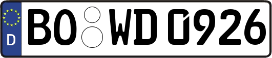 BO-WD0926