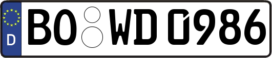 BO-WD0986