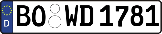 BO-WD1781