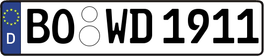 BO-WD1911