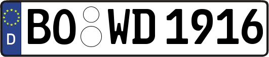 BO-WD1916